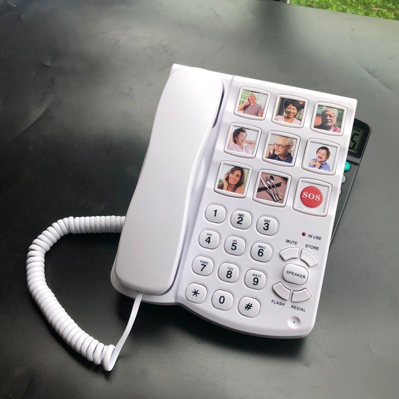 Big Button Corded Telephone with Speaker for Seniors Elderly10.jpg