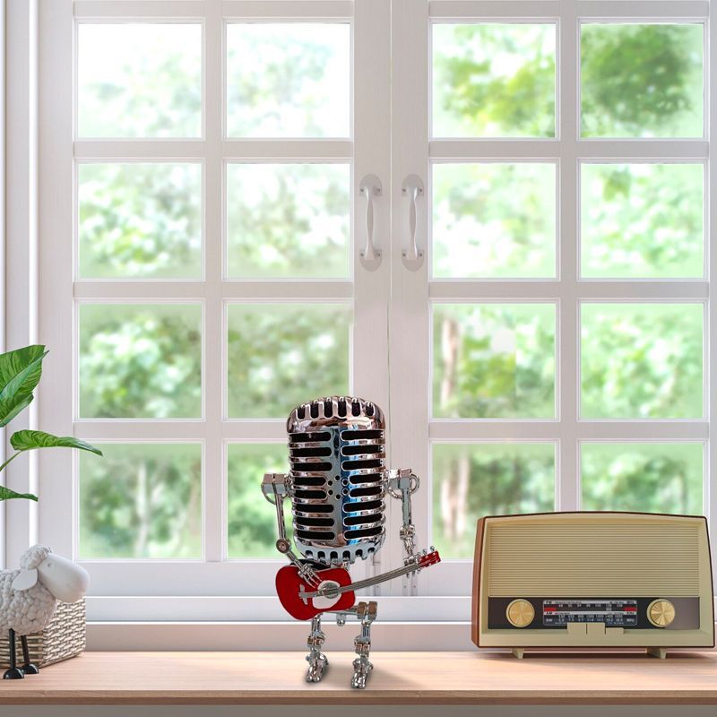 Vintage Microphone Robot Lamp2.jpg