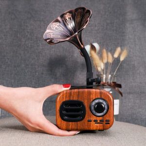 Speaker Retro Wood Portable Box Wireless10.jpg