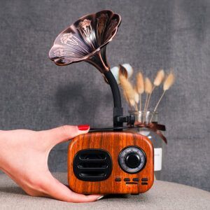 Speaker Retro Wood Portable Box Wireless5.jpg