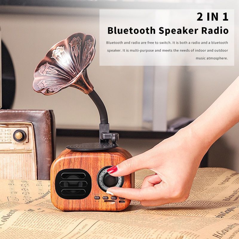 Speaker Retro Wood Portable Box Wireless8.jpg