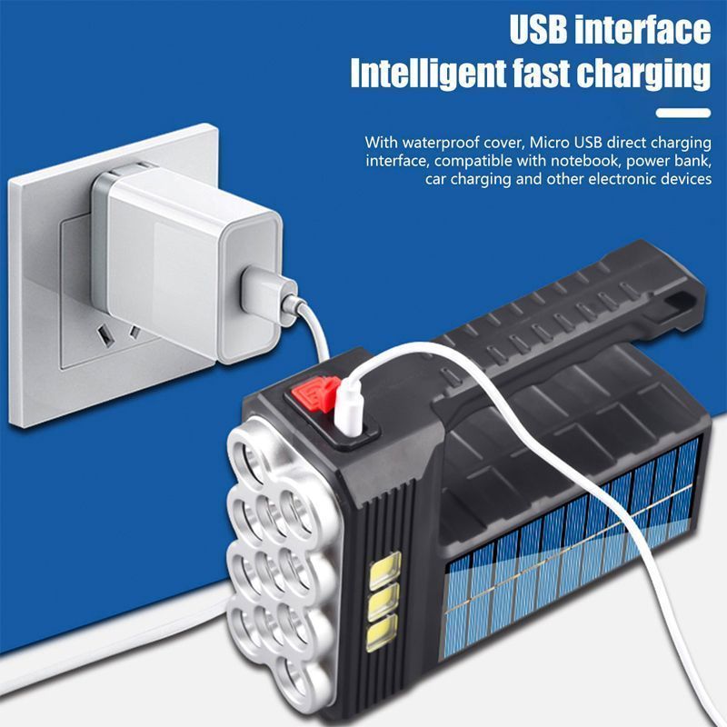 USB:Solar Rechargeable Flashlight5.jpg